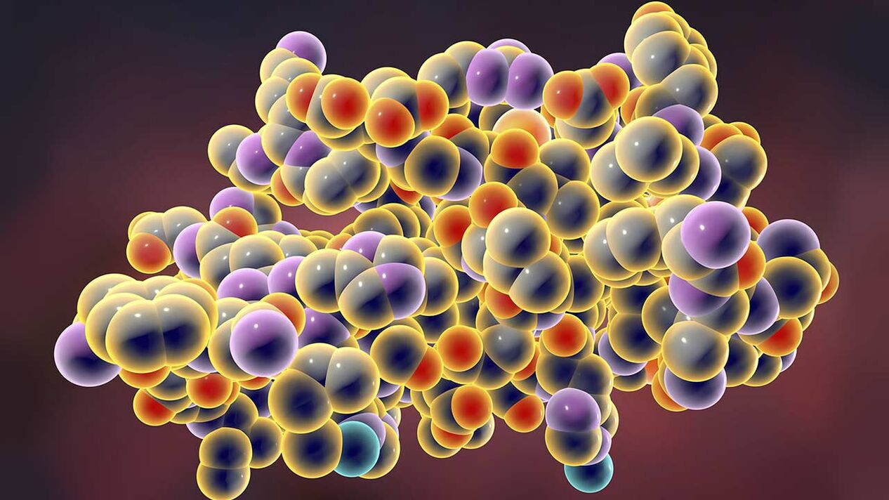 El modelo de insulina es hormona, gracias a la cual el cuerpo asimila glucosa